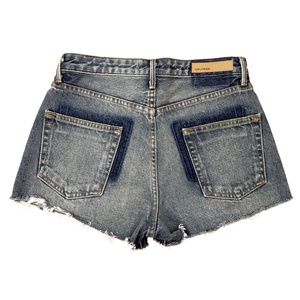 Cindy high rise cut off denim shorts Smith 28